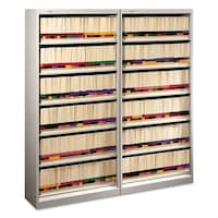 Hon 600 Series 6 Shelf Legal Open File Cabinet Free Shipping Hon 600 Series Open Shelf File With Dividers