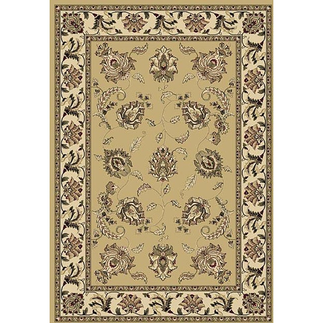 Anoosha Kashan Beige Rug (311 X 53) (BeigePattern OrientalTip We recommend the use of a non skid pad to keep the rug in place on smooth surfaces.All rug sizes are approximate. Due to the difference of monitor colors, some rug colors may vary slightly. O