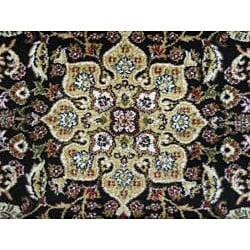 Anoosha Kashan Black Rug (5'3 x 7'7) - Overstock - 4374163