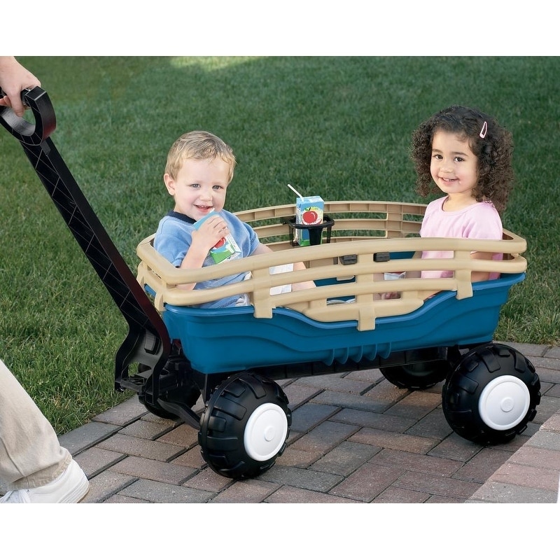 plastic toy wagon
