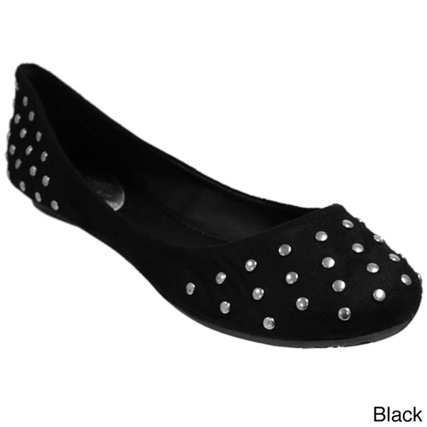bamboo black flats