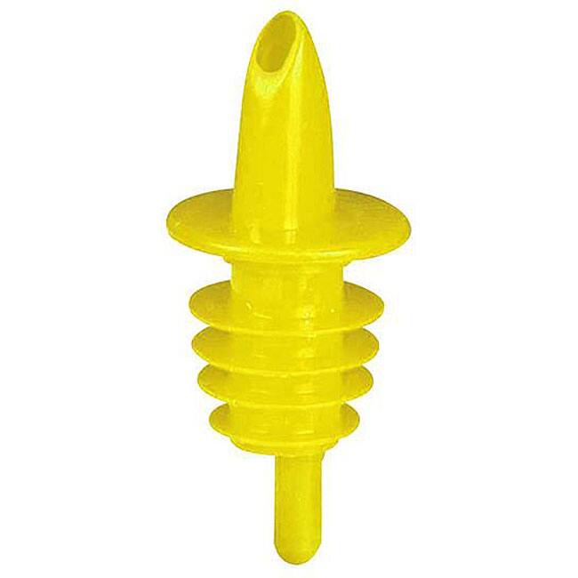 Spill-Stop Yellow Plastic Medium Speed Pour