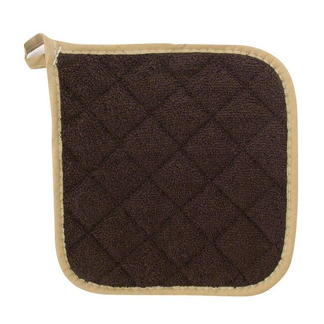 Challenger Brown Terry Cloth Potholder (Set of 2)