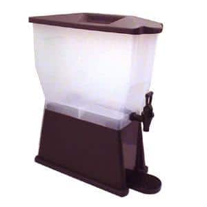 Carlisle Foodservice 3 Gallon Brown Beverage Dispenser