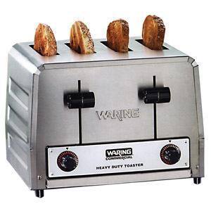 Waring WCT800 Stainless Steel 120-volt Heavy Duty Toaster
