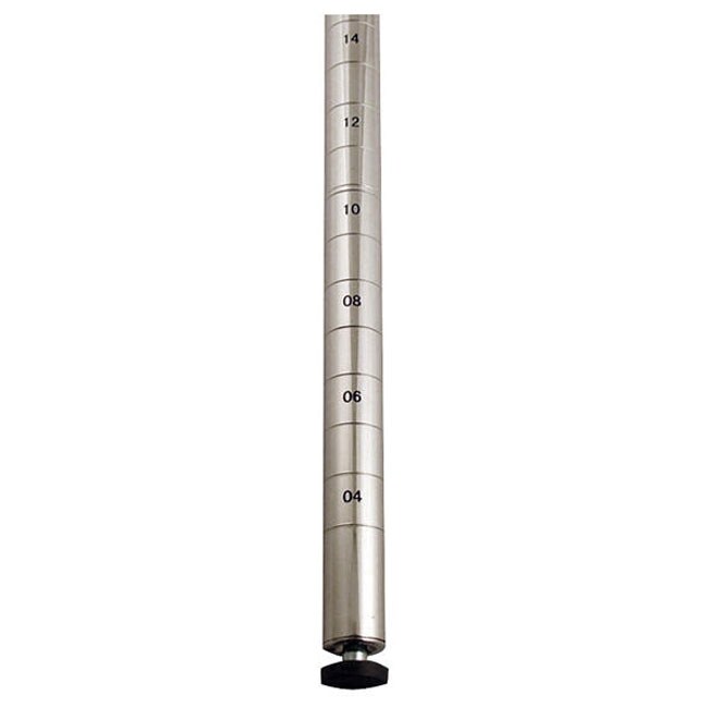 Challenger 64 Inch Chrome Post