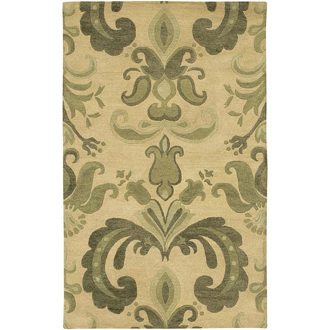 Hand tufted Spirit New Zealand Wool Rug (8 Square)