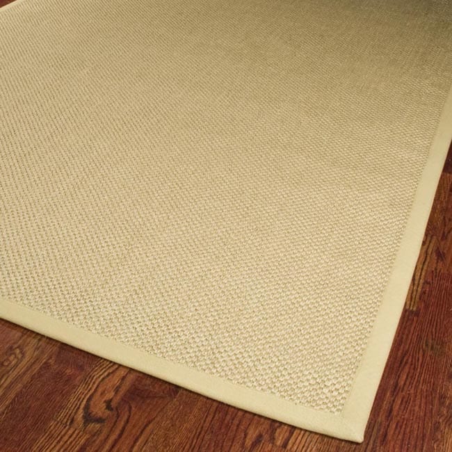 Hand woven Resorts Natural/ Beige Fine Sisal Rug (3 X 5)