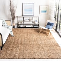 Safavieh Handmade Natural Fiber Jerneja Casual Solid Jute Rug