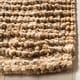 preview thumbnail 5 of 12, Safavieh Handmade Natural Fiber Barbados Chunky Thick Jute Rug - 8' x 10'