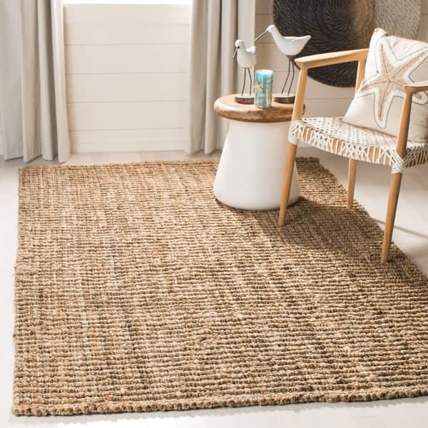 slide 2 of 14, Safavieh Handmade Natural Fiber Barbados Chunky Thick Jute Rug - 8' x 10'