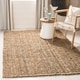 preview thumbnail 1 of 12, Safavieh Handmade Natural Fiber Barbados Chunky Thick Jute Rug - 8' x 10'