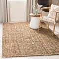 Safavieh Casual Natural Jute Hand-Woven Chunky Thick Rug (8' x 10')