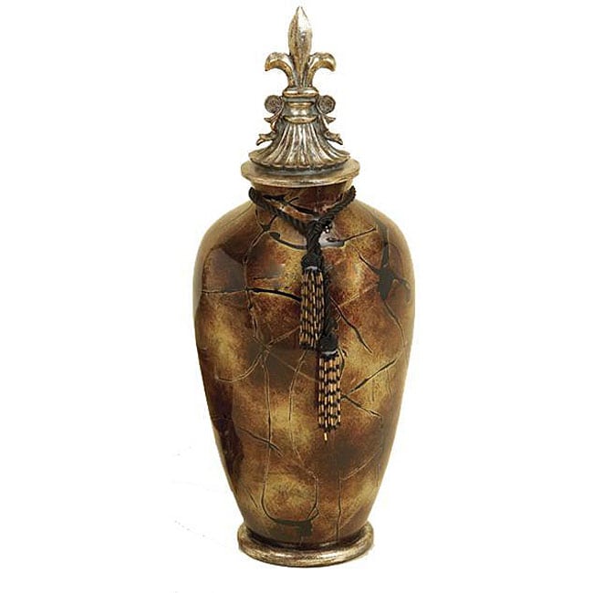 Contempo Collection Large Glass Decorative Urn Free Shipping Today