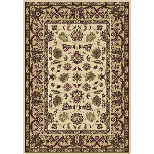 Anoosha Persian Garden Ivory Rug (710 X 1010)