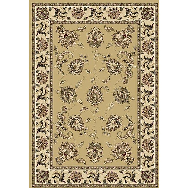 Anoosha Allover Kashan Sand Rug (53 X 77)