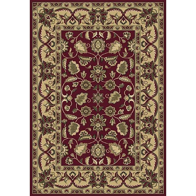 Anoosha Persian Garden Red Rug (7'10 x 10'10)