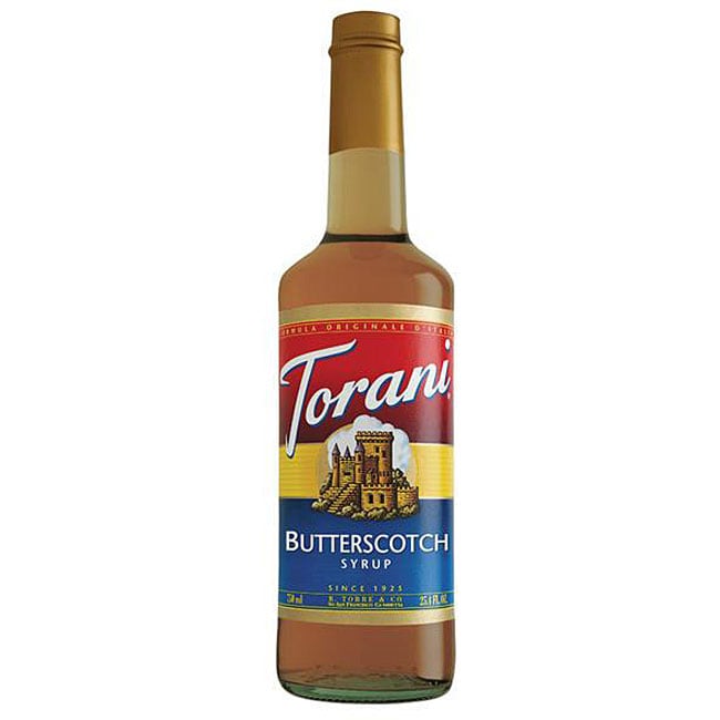 Shop Torani 750ML Torani Butterscotch Syrup (Pack of 12) Free