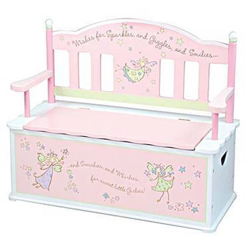 Shop Fairy Wishes Storage Bench Free Shipping Today Overstock