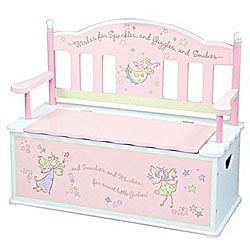 Shop Fairy Wishes Storage Bench Free Shipping Today Overstock