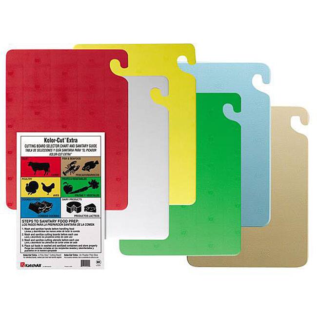 San Jamar 18x24-in NSF Certified Green Cutting Board