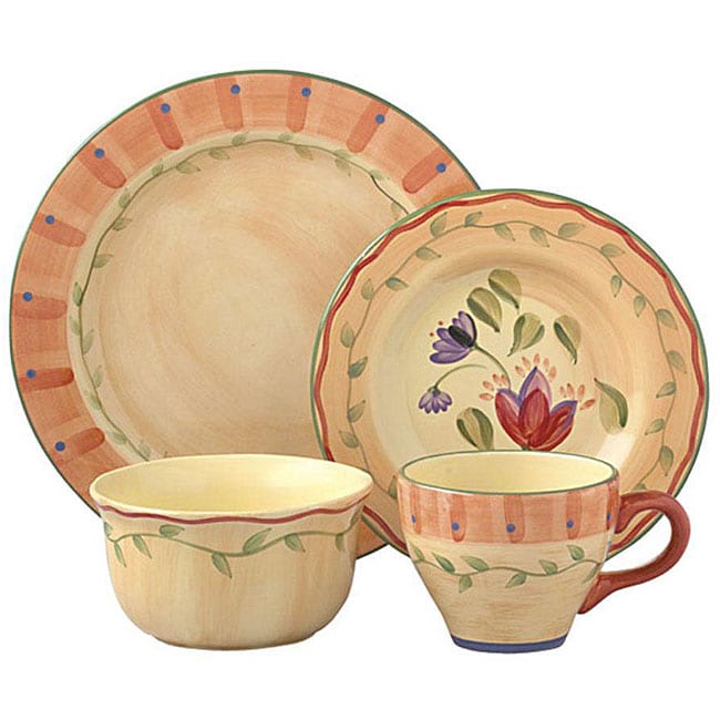 Pfaltzgraff Napoli 32 Piece Dinnerware Set L12352544 