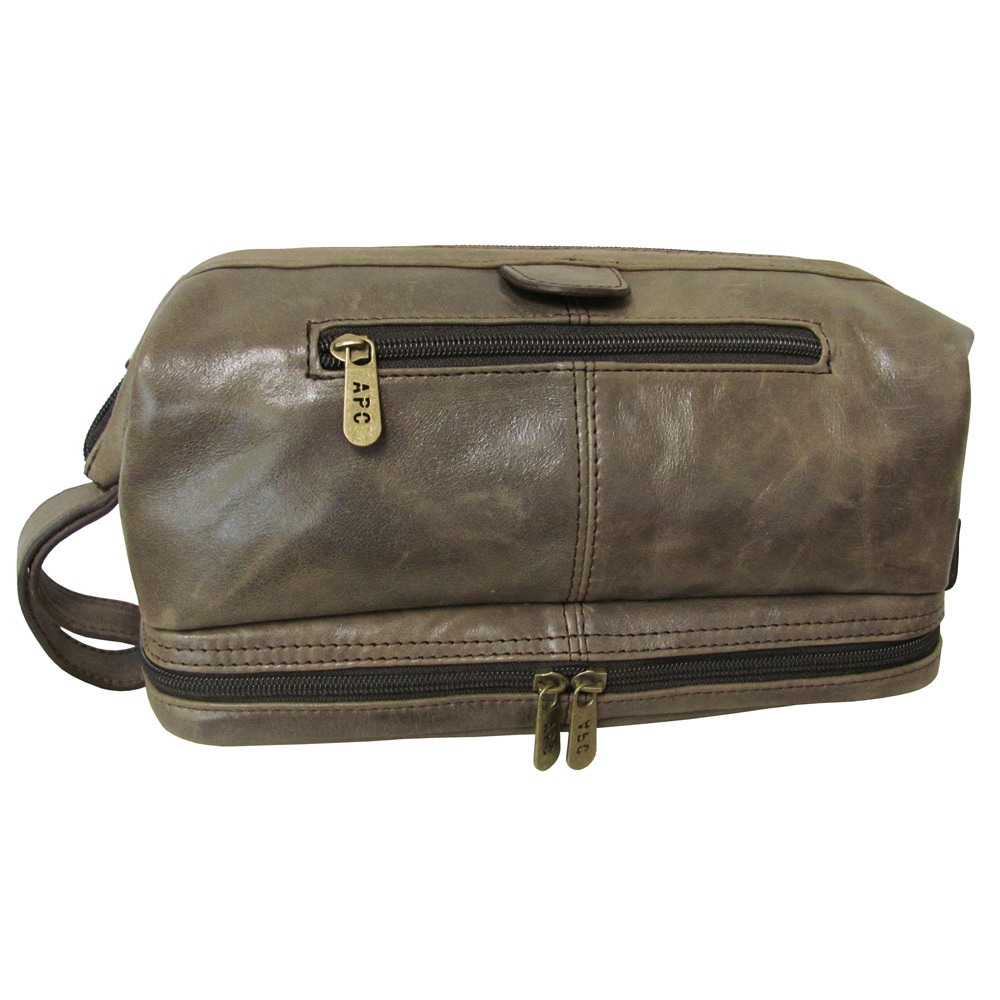 men's leather toiletry bag macys