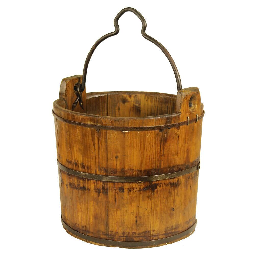 Antique Iron-handle Water Bucket