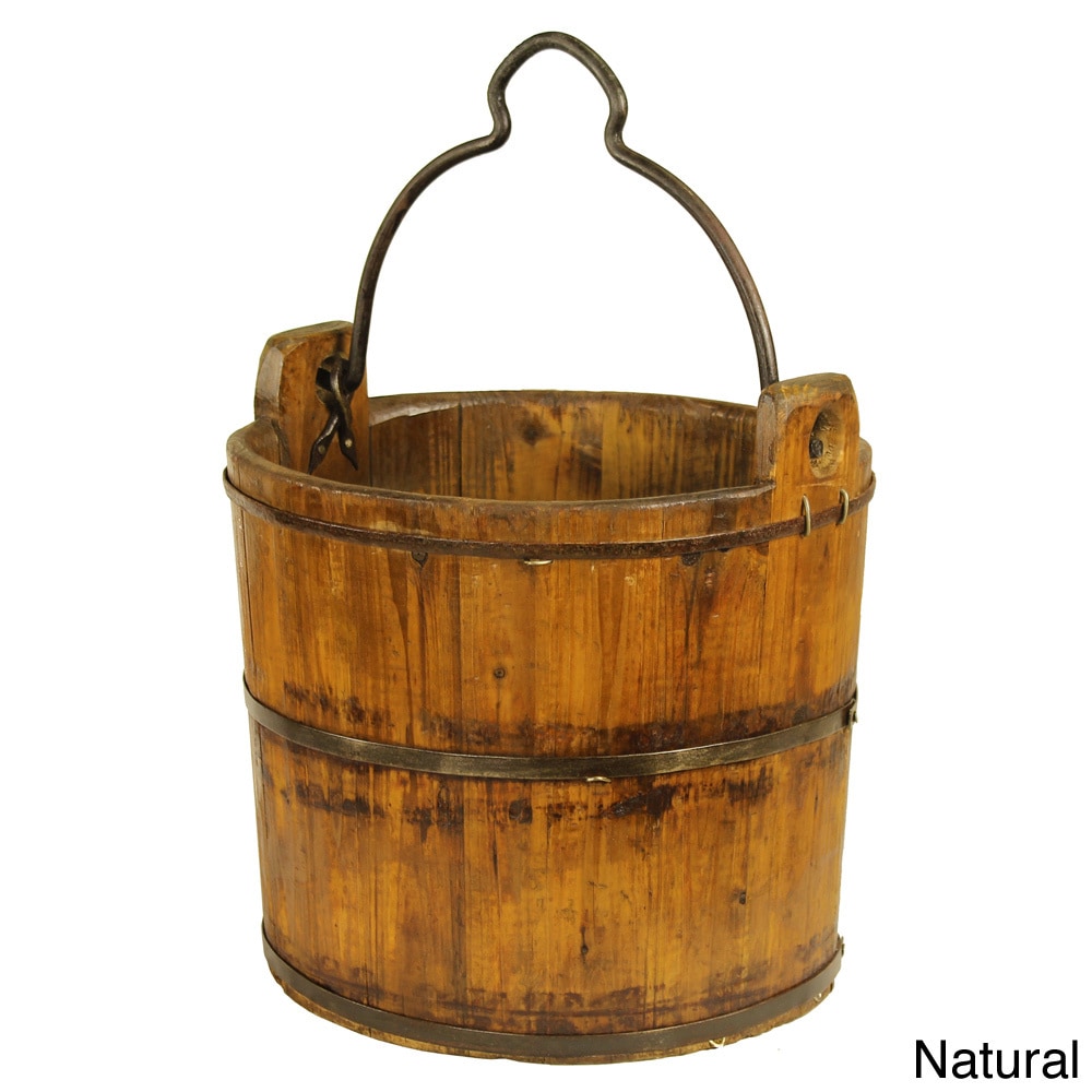 Antique Iron handle Water Bucket