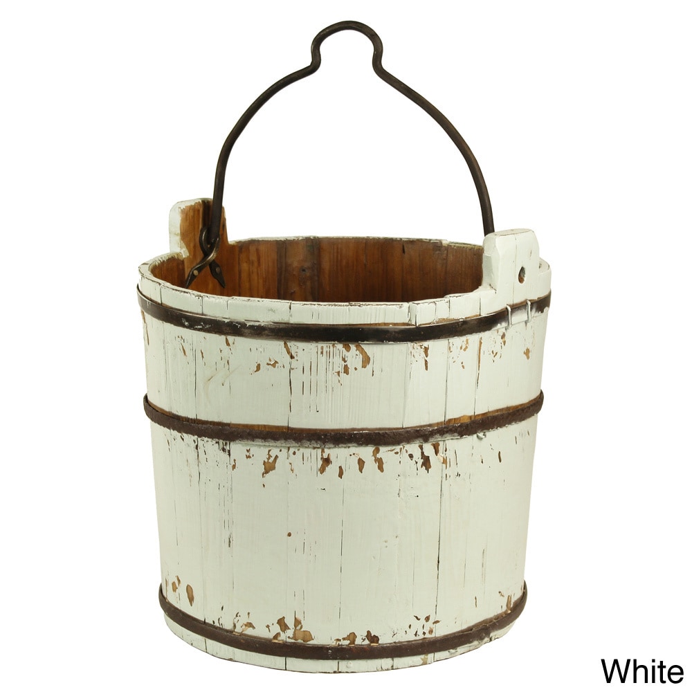 Antique Iron handle Water Bucket