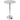 Porch & Den Foresthill Polished Chrome Bar Table