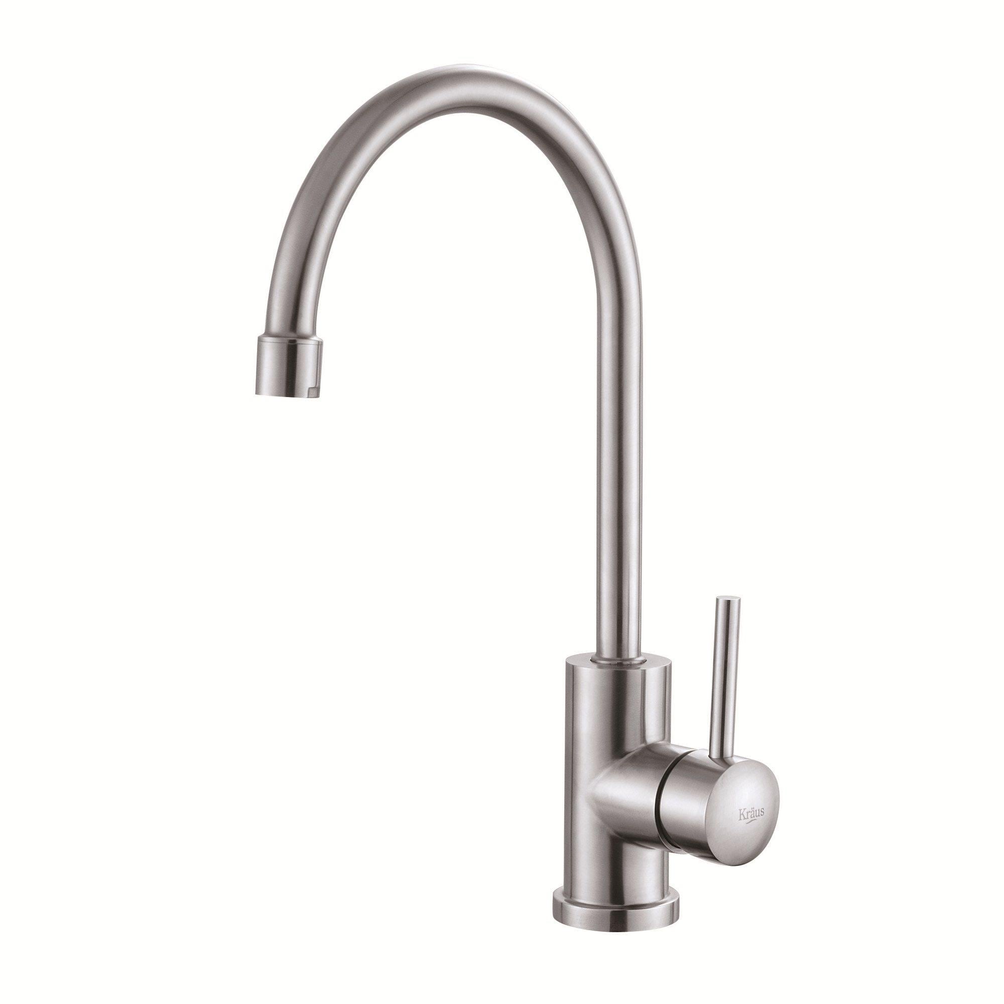 KRAUS 33 Inch Undermount Double Bowl Stainless Steel Kitchen Sink with  Kitchen Bar Faucet and Soap Dispenser - Bed Bath & Beyond - 4389944