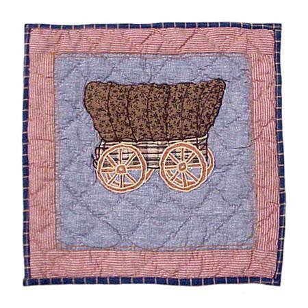 Wagon 16-inch Throw Pillows (Set of 2)