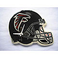 NFL Atlanta Falcons Helmet-shaped Wall-mountable Wooden Clock