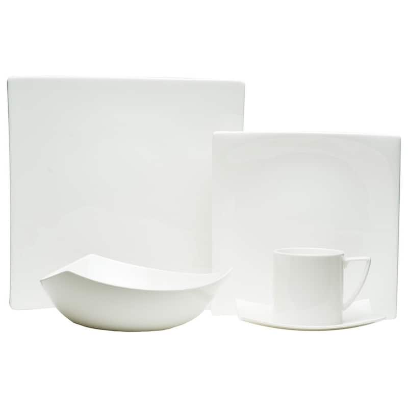 Red Vanilla Extreme White 5Pc Place Setting