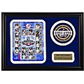 2009 New York Yankees World Series Champions Patch Frame
