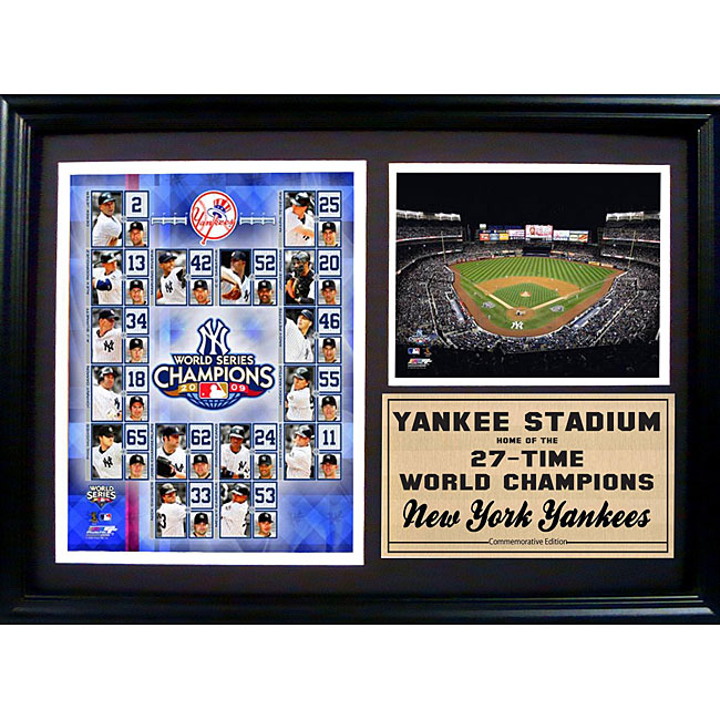 2009 New York Yankees World Champions 12x18 Photo