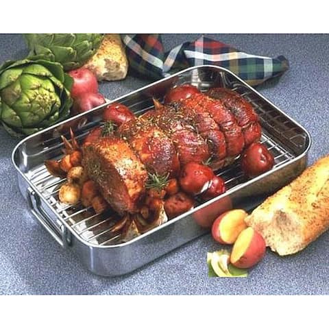 Prime Pacific Stainless Steel Large Roasting Pan