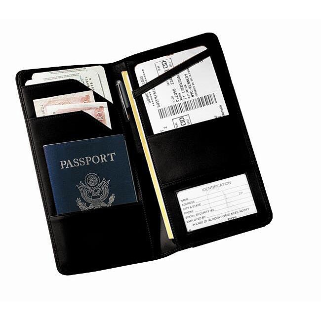 Shop Royce Leather Passport Cases (Case of 2) Free Shipping Today