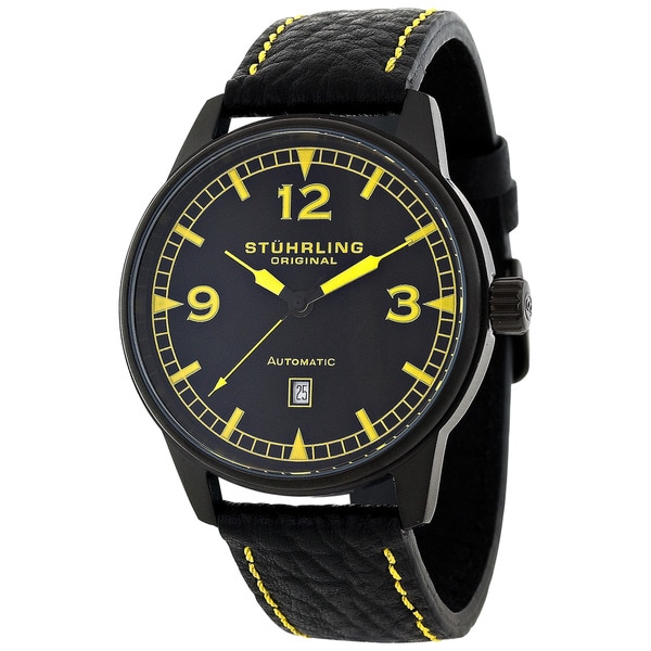 Stuhrling Original Mens Tuskeege Flier Automatic Watch   12361378