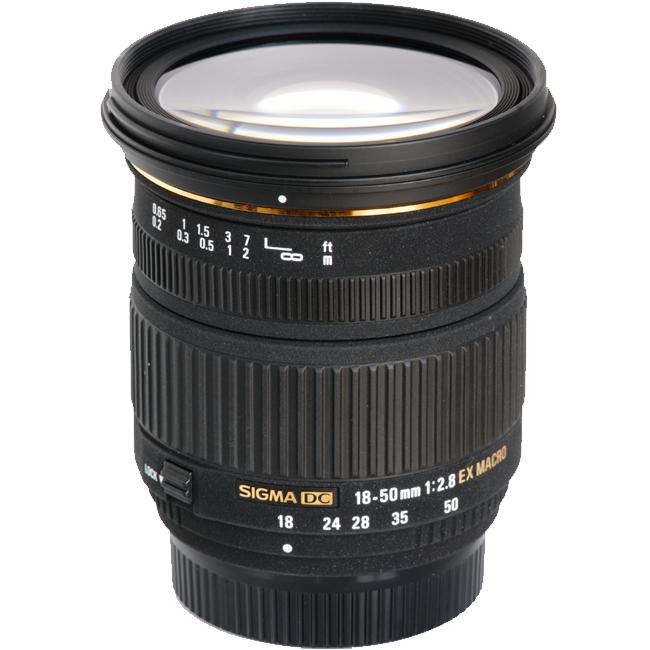 Sigma 18 50mm F2.8 EX DC Macro Lens For Canon