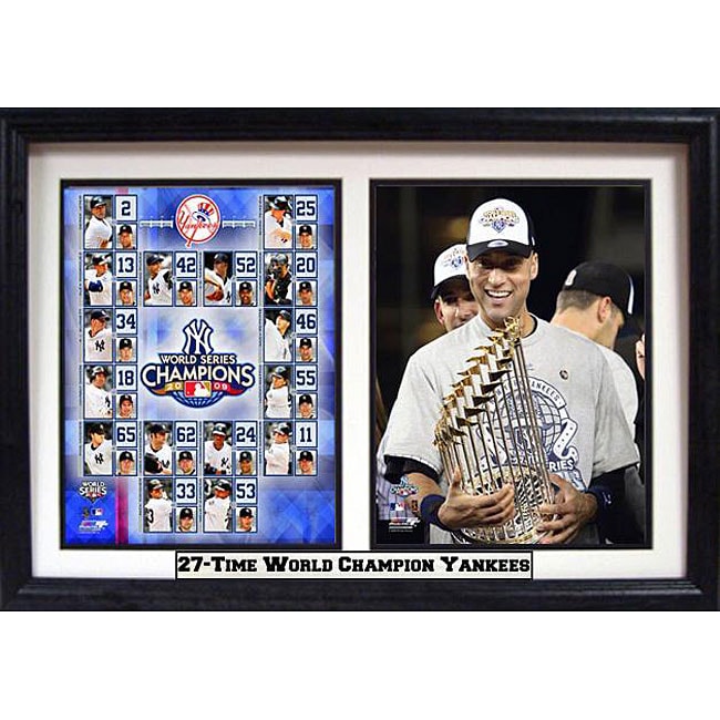 New York Yankees 2009 '27-Time World Champions' Derek Jeter ...