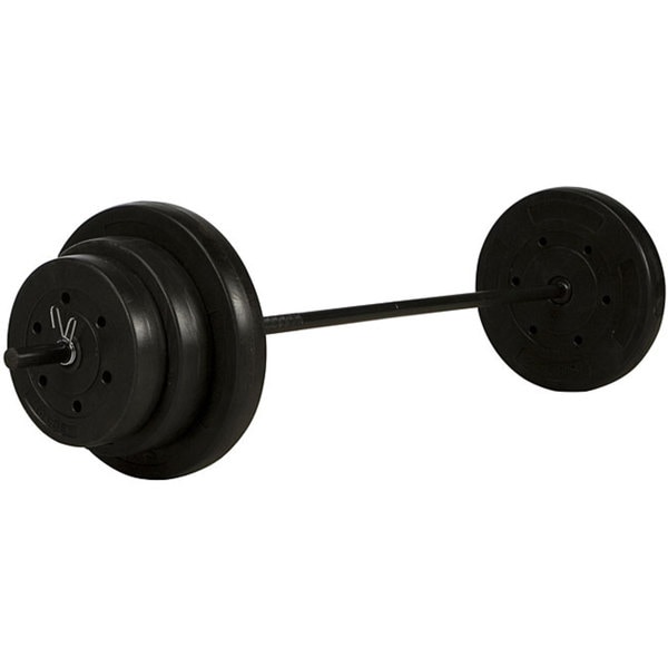 Shop Marcy 100-pound Vinyl Weight Set - Free Shipping Today - Overstock ...