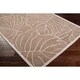 preview thumbnail 8 of 6, Hand-Tufted Spirit Leaf-Print New Zealand Wool Area Rug - 5' x 8'