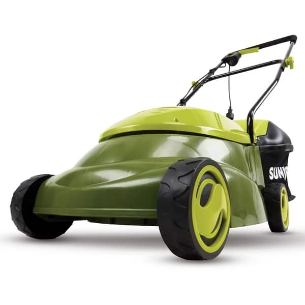 slide 2 of 7, Sun Joe MJ401E 14 inch 12 Amp Electric Lawn Mower - 1 Mulching Capability - Cone CVT's - 1 - Electric - 2 Stroke - Plastic/Metal - Green - No