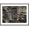 Michael Kenna 'Mary Poppins over Midtown, NY 2006' Framed Print - Free ...