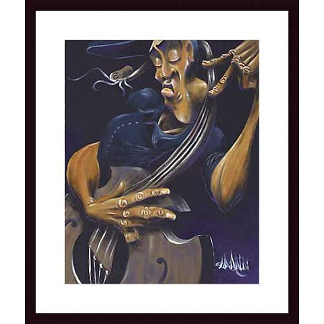 Shop David Garibaldi 'Movin' Strings' Framed Art Print Free Shipping Today