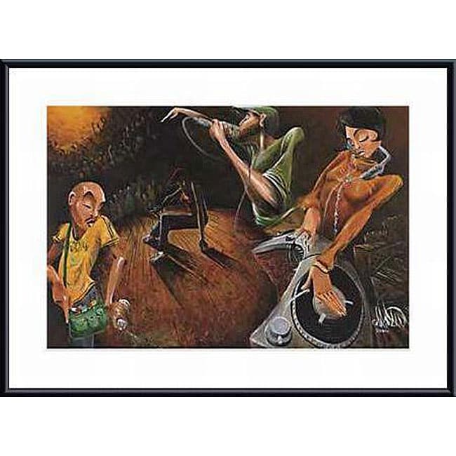 David Garibaldi The Get Down Metal Framed Art