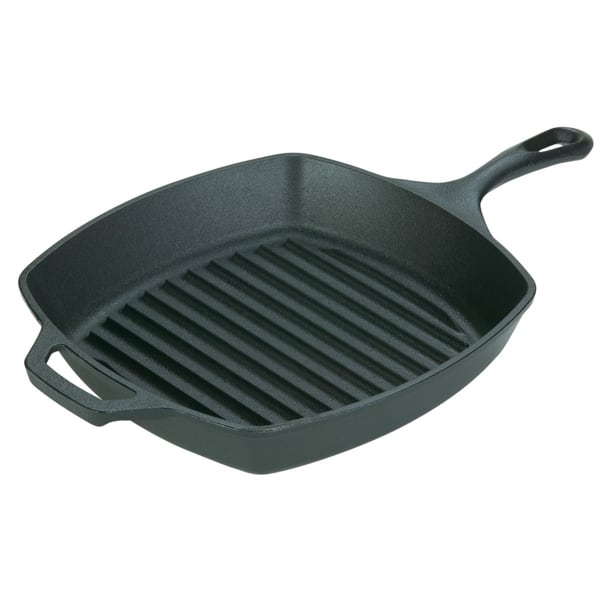 Reviews for Lodge 10.5 in. Cast Iron Griddle in Black