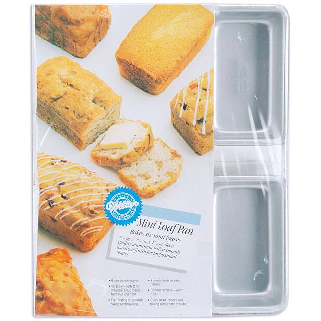 Wilton 6-Cavity Mini Loaf Pan